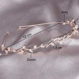 Zircon Baroque Crystal Wedding Headwear Tiara Hair Ornament