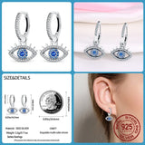 Zircon Flower Butterfly Bee Earrings 925 Silver