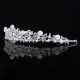 Rhinestone Tiara Crowns Wedding Headbands Pearl Hairbands Headdress