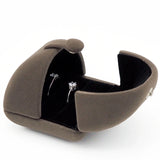 Special Velvet Wedding Double Ring Pendant Box Good Jewelry Display Gift Case