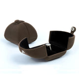 Special Velvet Wedding Double Ring Pendant Box Good Jewelry Display Gift Case