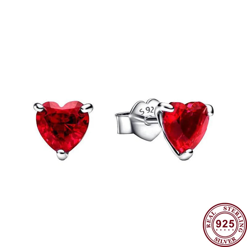 925 Silver Red Bag Pendant Lovely Rabbit Bracelet Charm Jewelry