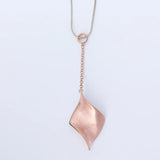 Special Leaves Leaf Sweater Pendant Necklace Long Chain Jewelry