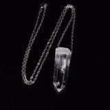Natural Stone Reiki Chakra Pendant Necklace Women Healing Crystals