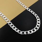 925 Sterling Silver Necklace 20/24" Classic Chain Jewelry