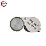 LED Loupe Glass with Stone Scoop for Jewelry Inspection