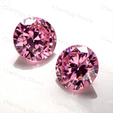 Special Pink Gemstone Zircon Stone 11mm 5ct 5A Loose Stone For Women Jewelry