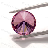Special Pink Gemstone Zircon Stone 11mm 5ct 5A Loose Stone For Women Jewelry