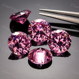 Special Pink Gemstone Zircon Stone 11mm 5ct 5A Loose Stone For Women Jewelry