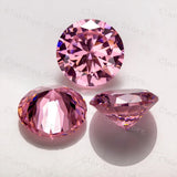 Special Pink Gemstone Zircon Stone 11mm 5ct 5A Loose Stone For Women Jewelry