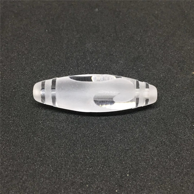 Pure Tibetan Crystal Dzi Ruyi Pattern High Quality