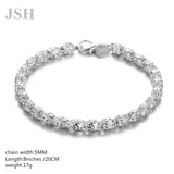 925 Silver Bracelet Women Wedding Party Holiday Fine Jewelry