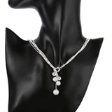 925 Sterling Silver Beads Necklace for Women