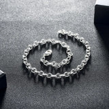 925 Sterling Silver Necklace 18 Inch Fine Chain Jewelry Party Wedding