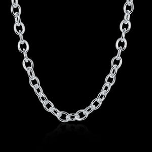 925 Sterling Silver Necklace 18 Inch Fine Chain Jewelry Party Wedding