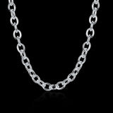 925 Sterling Silver Necklace 18 Inch Fine Chain Jewelry Party Wedding