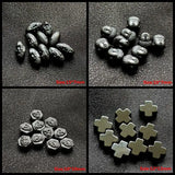 Hematite Beads Buddha Cross Skull Head for Bracelet Making