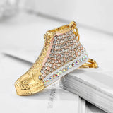 European & American Handbag Pendant High-Top Board Shoe Keychain