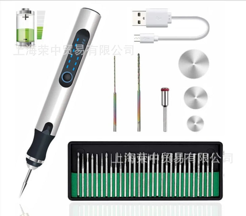 Adjustable Speed Jewelry Engraving Pen Mini Electric Grinder