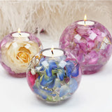 Sphere Candle Holder Mirror Silicone Mold DIY Epoxy Resin Mold