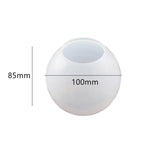Sphere Candle Holder Mirror Silicone Mold DIY Epoxy Resin Mold