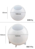 Sphere Candle Holder Mirror Silicone Mold DIY Epoxy Resin Mold