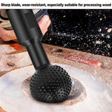 Carbide Ball Head Rotary Burr Shank File Bit Polishing Engraving Cutter Tool