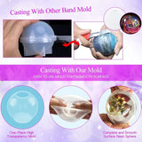 3D Sphere Silicone Resin Molds for Jewelry and Crafts