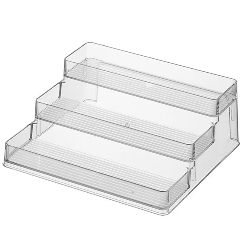 Spice Rack Kitchen Pantry Step Shelf Cabinet Organizer