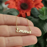 Spices Name Necklace Stainless Steel Choker for Women Girls