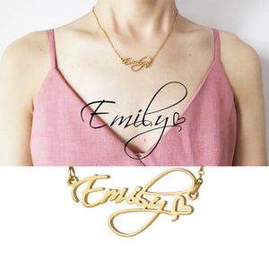 Spices Necklaces Personalized Name Jewelry for Women Girls Mother