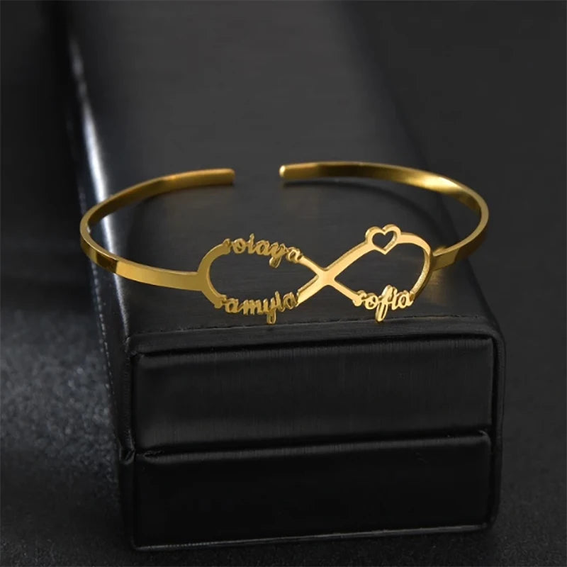 Spices Name Bracelet Stainless Steel Bangle