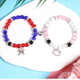 Spider Matching Friendship Bracelets for Friends Couples, Set of 2