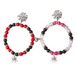 Spider Matching Friendship Bracelets 2-Pack