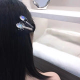 Spider Moonstone Hairpin Hair Clip Tassel Chain Pendant Girls Jewelry