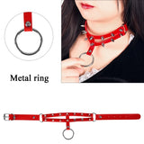 Spiked Choker Punk Rock Collar Goth Necklaces Studded Girls Harajuku Jewelry