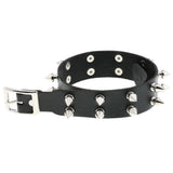 Spiked Leather Choker Collar Goth Necklace Punk Egirl Gothic Accessories