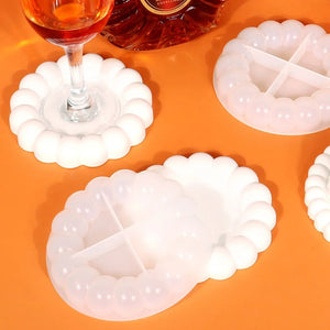 Silicone Coaster Mold for Crystal Bubble Epoxy Resin
