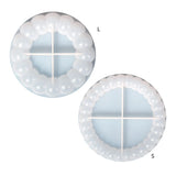 Silicone Coaster Mold for Crystal Bubble Epoxy Resin