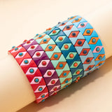 Classy Elastic Bangle Stone Charms Stretch Bracelets