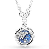 Rainbow Heart Lock Your Promise Necklace 925 Sterling Silver Charm DIY Jewelry