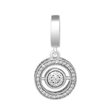Sterling Silver Spinning Signature Charms Beads for Women