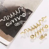 Alloy Snake Hair Clips Decoration for Women and Girls