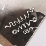 Alloy Snake Hair Clips Decoration for Women and Girls