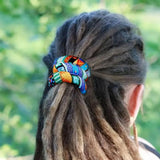 Spiral Lock Hairband Ponytail Clip Colorful Hair Tie For Women Men