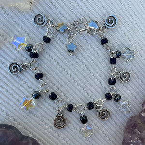 Spiral Charm Bracelet - Elegant and Stylish Jewelry for Women