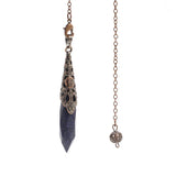 Spirit Pyramid Quartz Pendulum for Dowsing Wicca Divination