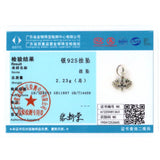 Spiritual Faith Lucky Horseshoe Four Leaf Clovers 925 Silver Beads Charm