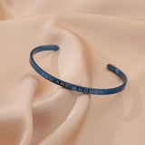 Personalized Stainless Steel Couple Bracelets Engraved Names