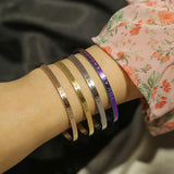 Personalized Stainless Steel Couple Bracelets Engraved Names